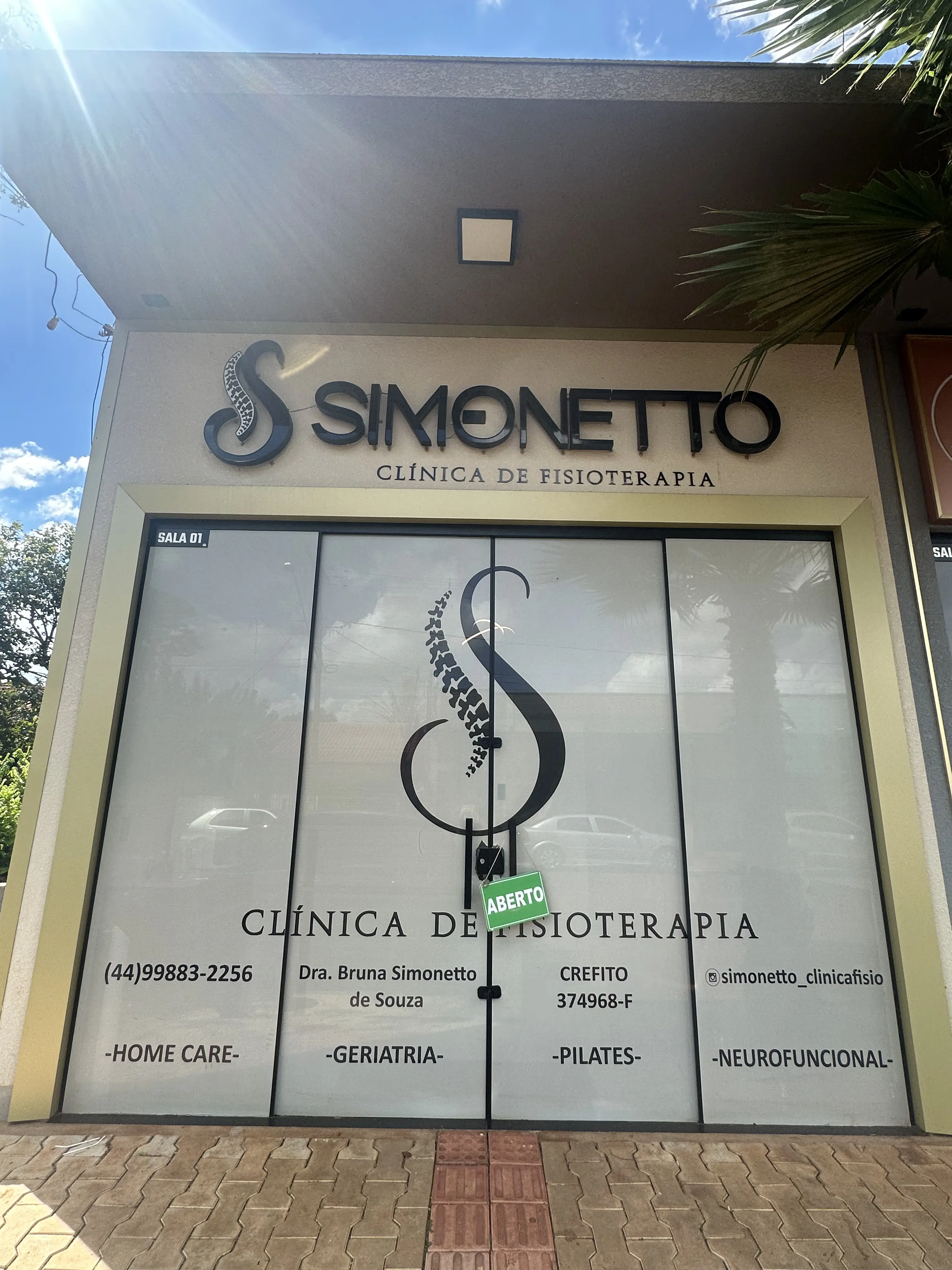 Estúdio de Pilates Simonetto — vista do ambiente